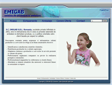 Tablet Screenshot of emigab.ro